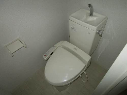 呉市西中央１丁目の賃貸マンションのトイレ