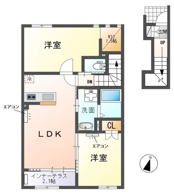 【仲介手数料：50％OFF】対象物件！の間取り