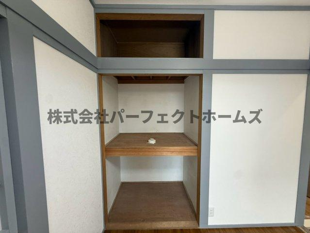 石津南町戸建　賃貸の収納|大きなものも収納できそうです
