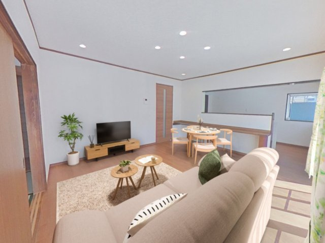 富士宮市小泉の中古一戸建の居間・リビング