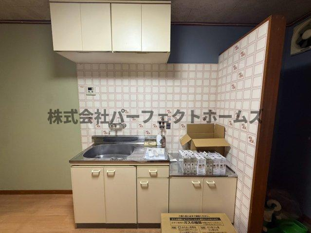 マンション島村のキッチン|使いやすいキッチンです