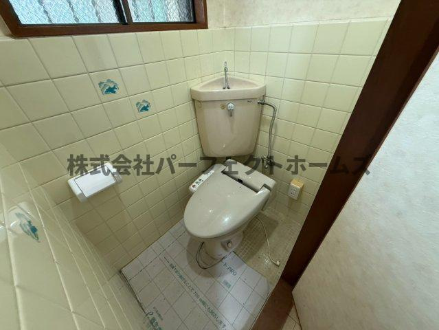 マンション島村のトイレ|清潔感のあるトイレです