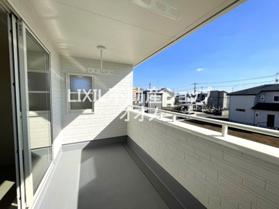 【バルコニー】 | 加須市花崎2丁目新築住宅全3棟　1号棟