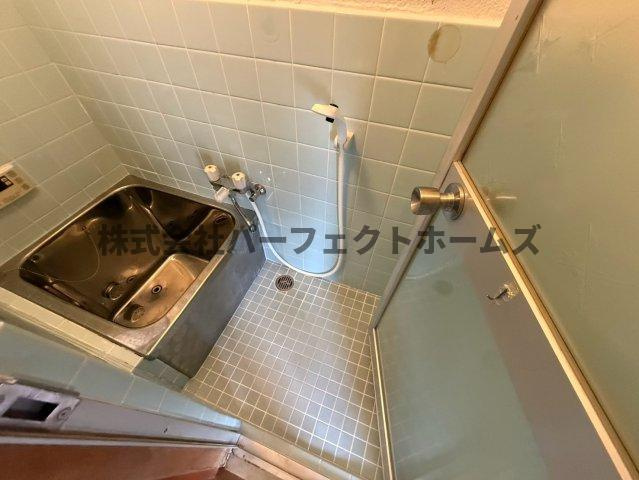 池田南町戸建　賃貸の浴室|きれいなお風呂です