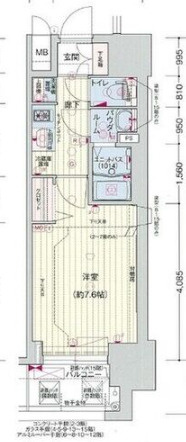【間取り】 | プレサンス難波フィールド
