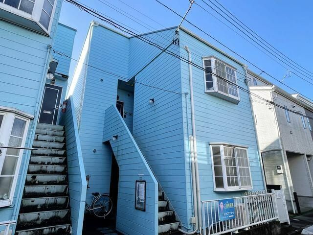 所沢市南住吉のアパートの外観