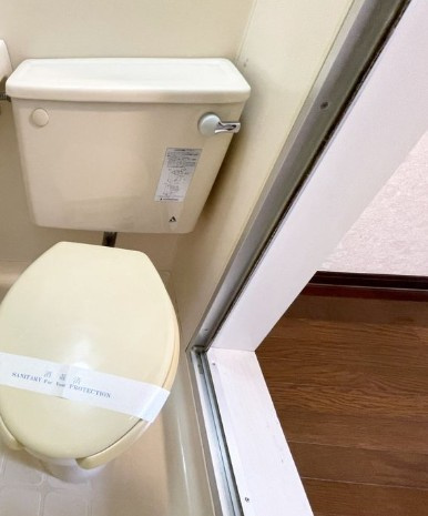 所沢市南住吉のアパートのトイレ