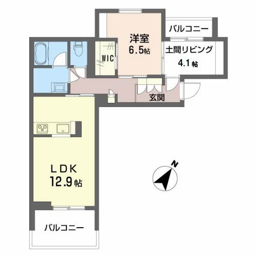 ＧＲＥＥＮ　ＨＩＬＬＳ　森下町の間取り