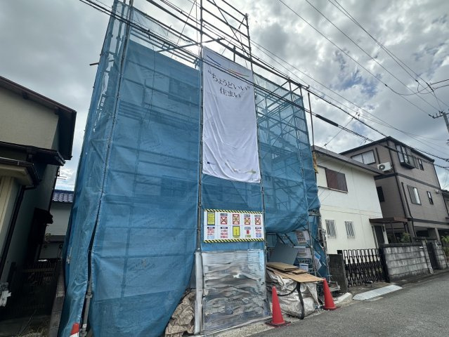明石市二見町福里　新築戸建ての外観