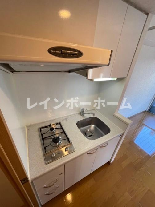 松戸市日暮２丁目の賃貸マンションのキッチン|きれいなキッチンです