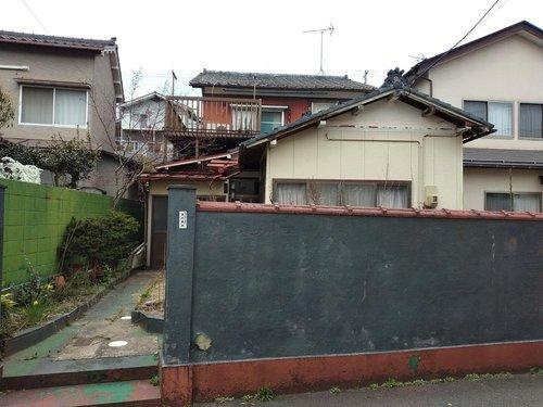 内野町土地　上物有の外観|現地（2025年4月）撮影
