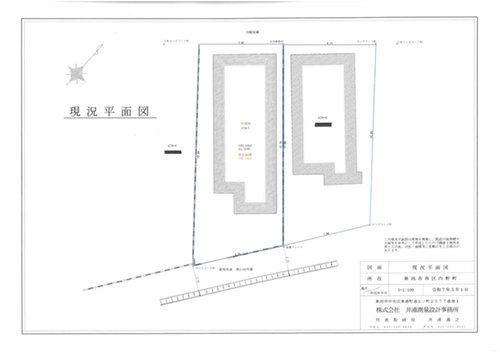 内野町土地　上物有の土地図