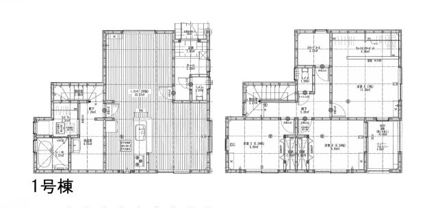 明石市二見町福里全7棟　1号棟　新築戸建の間取り|●年中無休：当日予約可●急な雨でも安心のインナーバルコニー！WIC他収納豊富な間取り♪