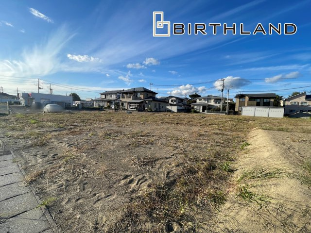 【建築条件付き売地】　喜多方市西四ツ谷　第二小・第一中の外観|【5号地】現地ご案内可能です♪小学校まで徒歩8分で通学安心の立地です！