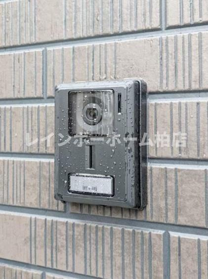 特典：仲介手数料が不要です‼のセキュリティ|玄関のインターホンです