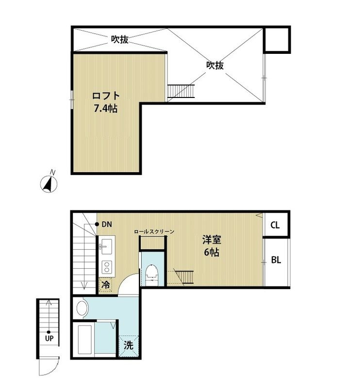 ハーベスト蘇我の間取り