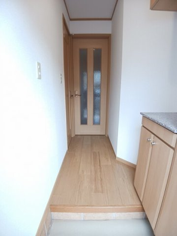 グランドハイツ北館の玄関|きれいな玄関です