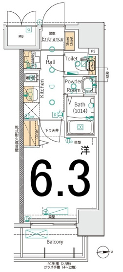 【間取り】 | MAXIV大須観音