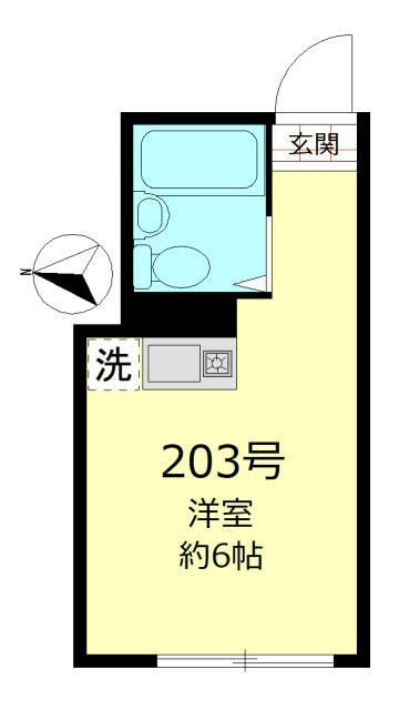 コンフォルト日暮里の間取り