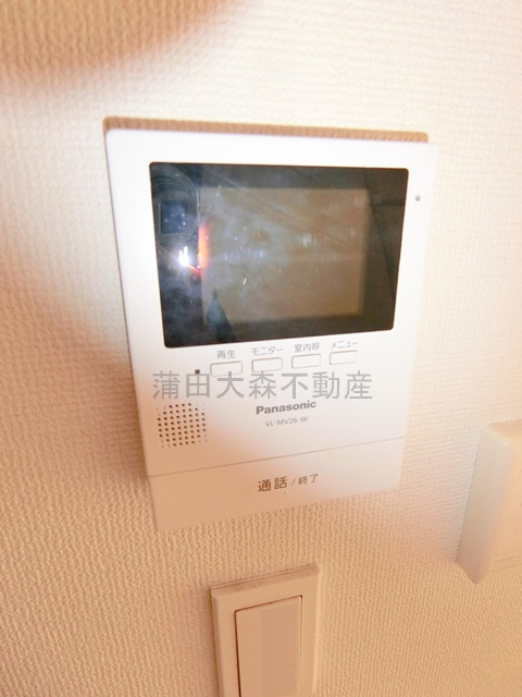 メゾン　バティス羽田Ⅱの設備|モニター付きインターホン