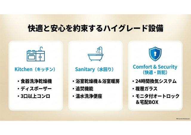 マークス・アネシスタワー東静岡の設備