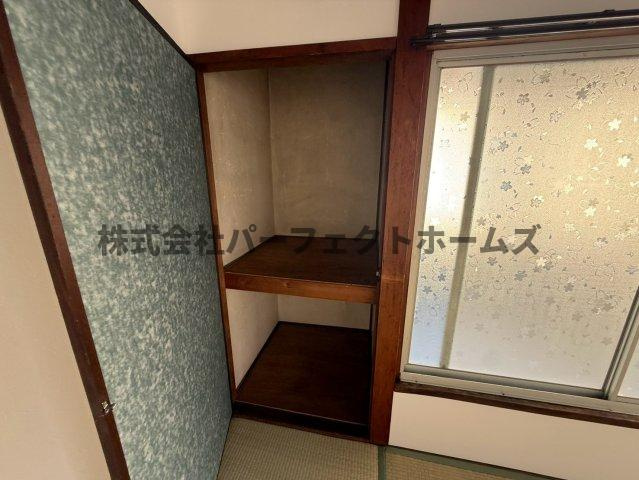 高柳7丁目テラスハウス　賃貸の収納|専用の収納スペースです