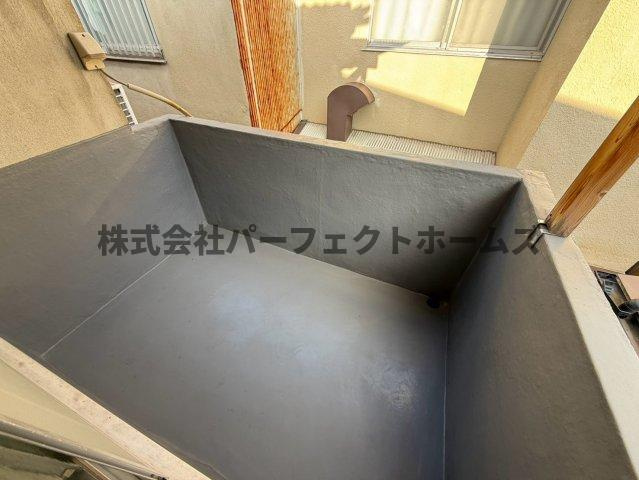 高柳7丁目テラスハウス　賃貸のバルコニー|バルコニーがあります