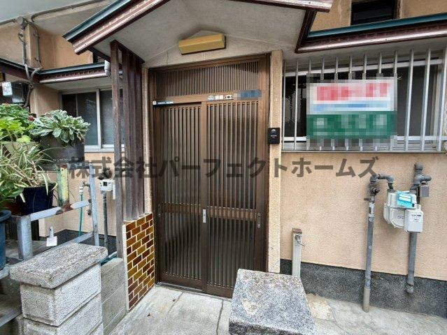 高柳7丁目テラスハウス　賃貸のエントランス|エントランスです
