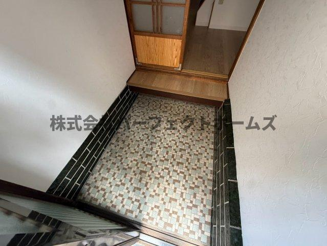 高柳7丁目テラスハウス　賃貸の玄関|毎日通る玄関はこちらです