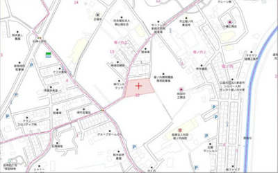【地図】 | 新座市堀ノ内2丁目資材置場・駐車場用地