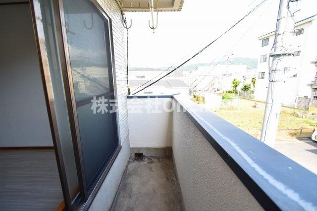 メゾン富士のバルコニー
