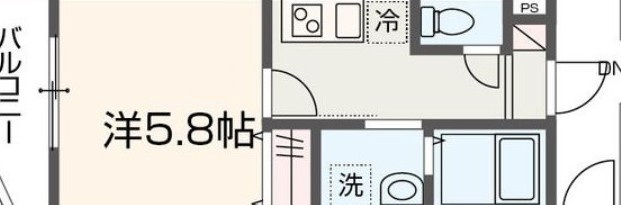 MELDIA瑞江の間取り