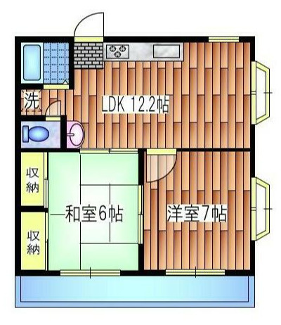 タチバナマンション(タチバナマンション)の間取り