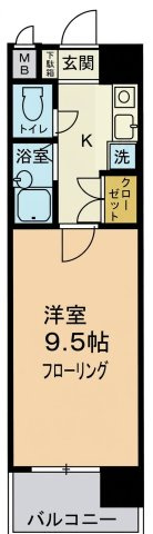 ウイング21高宮の間取り|※図面と現況が異なる場合は現況優先になります。