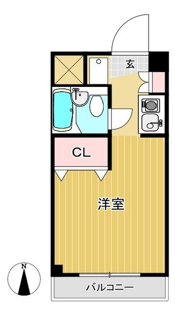 シャルマン高砂Ⅱの間取り