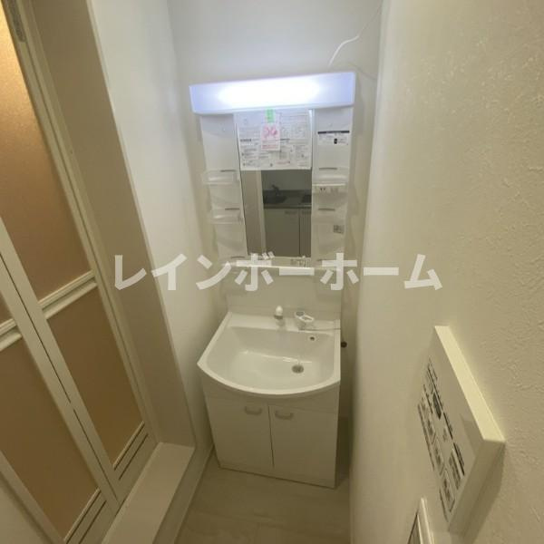 MELDIA新小岩Ⅳの独立洗面台