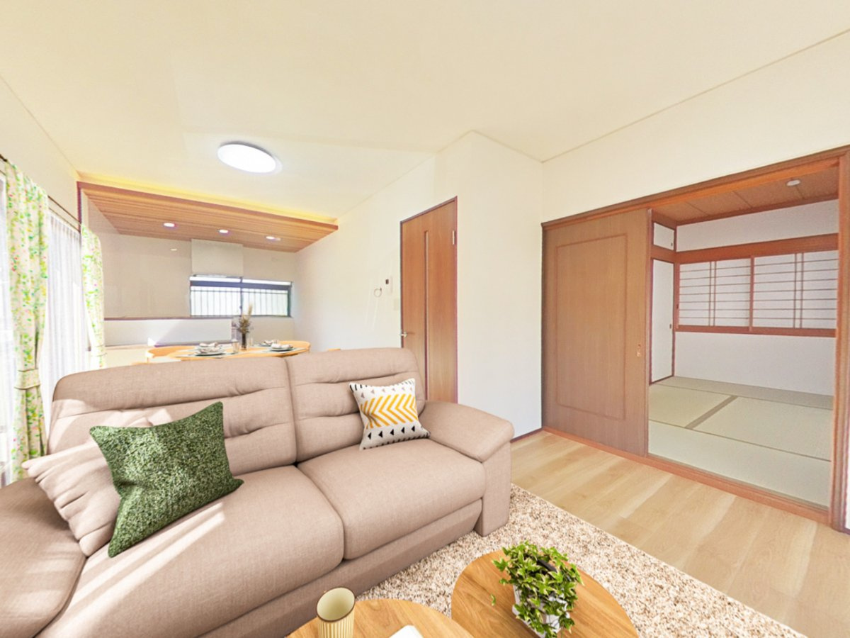 高知市朝倉丙　中古戸建の居間・リビング|CG
