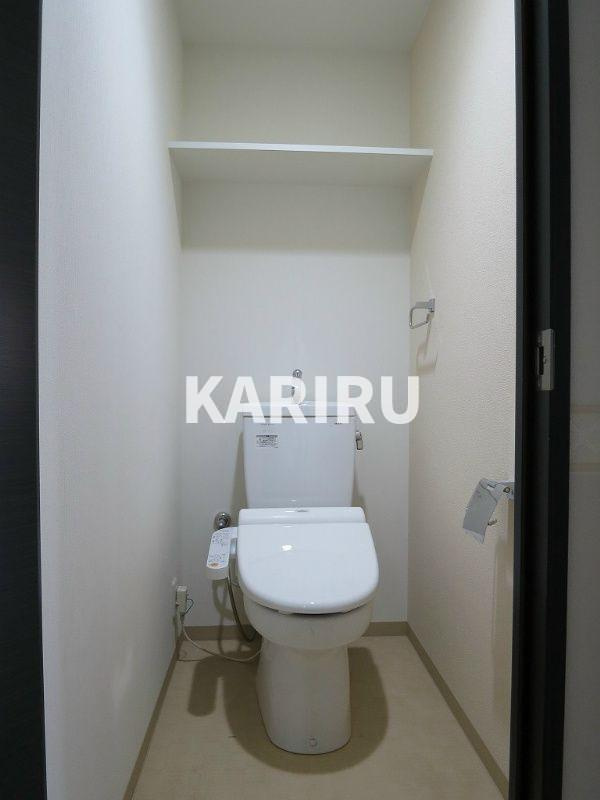 huit arbre上町台のトイレ