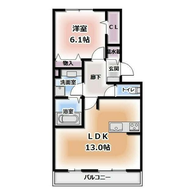 グランデ北沢の間取り