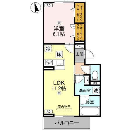 D's阿保の間取り