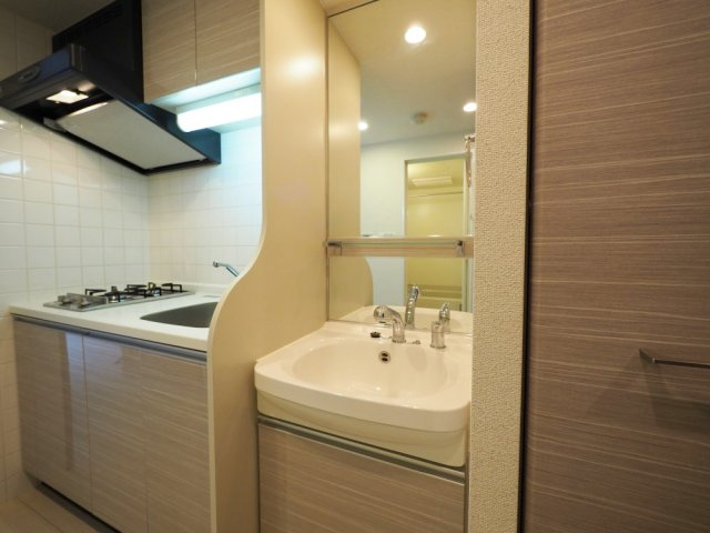 大阪市西区立売堀４丁目の賃貸マンションの洗面所