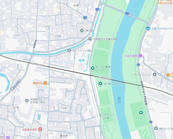 羽曳野市南古市　第2期　新築一戸建ての地図