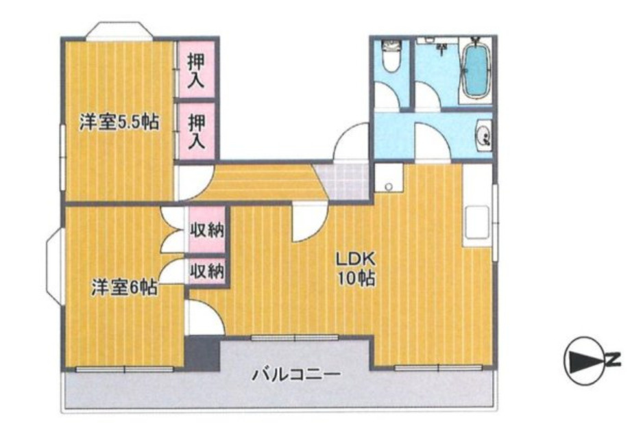 鈴木ハイムの間取り