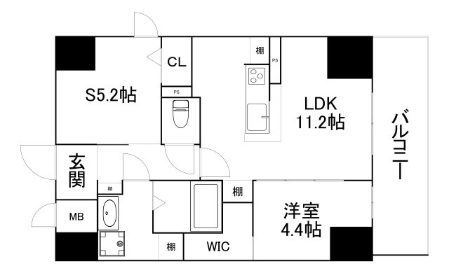 【間取り】 | ハイラインⅤ