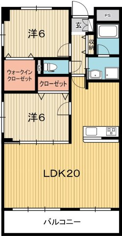 グランドール桜井の間取り