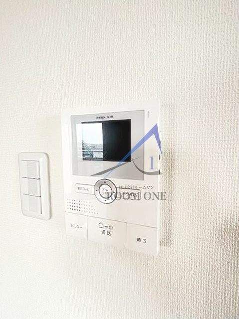シャンクレール南流山のセキュリティ|モニター付きインターホンです。