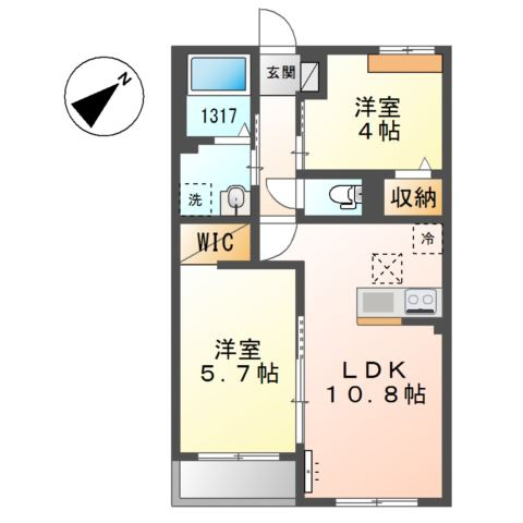 セレーノの間取り