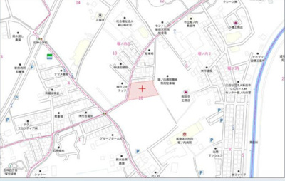 【地図】 | 新座市堀ノ内2丁目　資材置場・駐車場用地