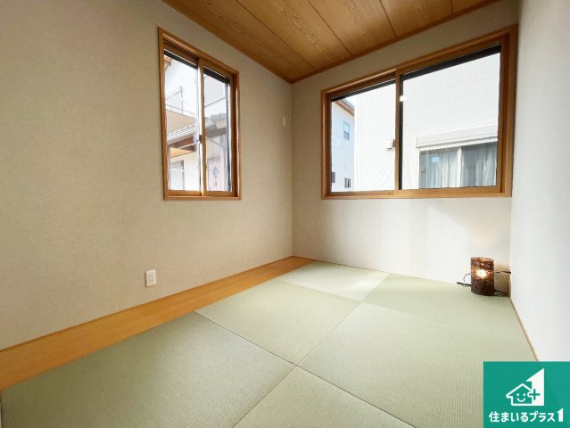 即日案内可能■大津市大江　中古一戸建ての和室|一室あると便利な和室は多用途に活躍！

