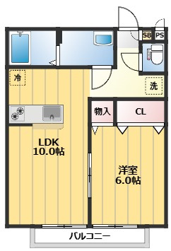 ローゼンハイムAの間取り